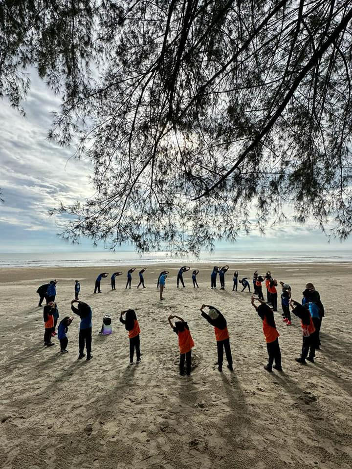 Student engaged in a classroom project